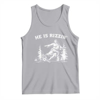 He Is Rizzin Tank Top Christian Soccer Funny Gift For Believers