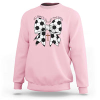 All I Need Is God Faith And Soccer Sweatshirt Christian Gift