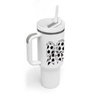 All I Need Is God Faith And Soccer Tumbler With Handle Christian Gift