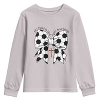 All I Need Is God Faith And Soccer Youth Sweatshirt Christian Gift