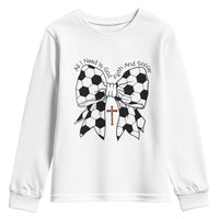 All I Need Is God Faith And Soccer Youth Sweatshirt Christian Gift