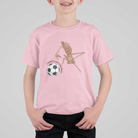 Funny Marcus The Worm Soccer Lover T Shirt For Kid I Do Not Like This Ball