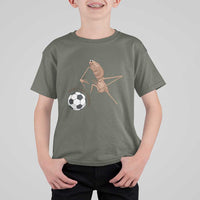 Funny Marcus The Worm Soccer Lover T Shirt For Kid I Do Not Like This Ball