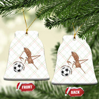 Funny Marcus The Worm Soccer Lover Ceramic Ornament I Do Not Like This Ball