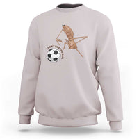 Funny Marcus The Worm Soccer Lover Sweatshirt I Do Not Like This Ball
