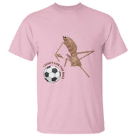 Funny Marcus The Worm Soccer Lover T Shirt I Do Not Like This Ball