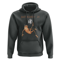 Funny Marcus The Worm Soccer Lover Hoodie Just Kickin It