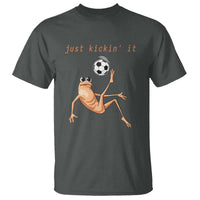 Funny Marcus The Worm Soccer Lover T Shirt Just Kickin It
