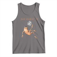 Funny Marcus The Worm Soccer Lover Tank Top Just Kickin It