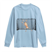 Funny Marcus The Worm Soccer Goalkeeper Gift Long Sleeve Shirt