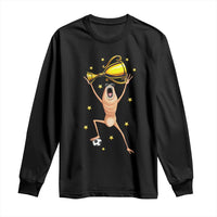 Funny Marcus The Worm Soccer Champion Long Sleeve Shirt Soccer Lover