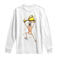 Funny Marcus The Worm Soccer Champion Long Sleeve Shirt Soccer Lover