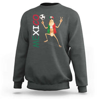Viva Mexico Marcus The Worm Soccer Sweatshirt Mexican Pride Football Fan