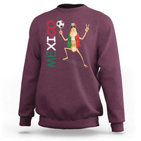 Viva Mexico Marcus The Worm Soccer Sweatshirt Mexican Pride Football Fan