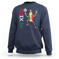 Viva Mexico Marcus The Worm Soccer Sweatshirt Mexican Pride Football Fan