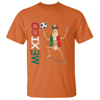 Viva Mexico Marcus The Worm Soccer T Shirt Mexican Pride Football Fan