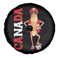 Canada Soccer Fan Marcus The Worm Spare Tire Cover Country Football Gift