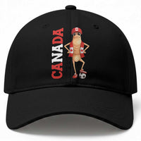 Canada Soccer Fan Marcus The Worm Baseball Cap Country Football Gift