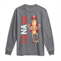 Canada Soccer Fan Marcus The Worm Long Sleeve Shirt Country Football Gift