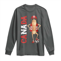 Canada Soccer Fan Marcus The Worm Long Sleeve Shirt Country Football Gift