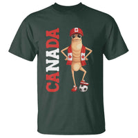 Canada Soccer Fan Marcus The Worm T Shirt Country Football Gift