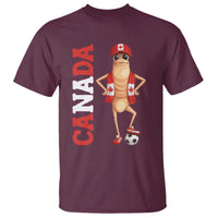 Canada Soccer Fan Marcus The Worm T Shirt Country Football Gift