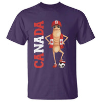 Canada Soccer Fan Marcus The Worm T Shirt Country Football Gift