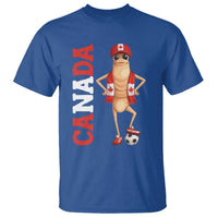 Canada Soccer Fan Marcus The Worm T Shirt Country Football Gift