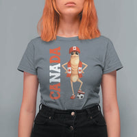 Canada Soccer Fan Marcus The Worm T Shirt For Women Country Football Gift