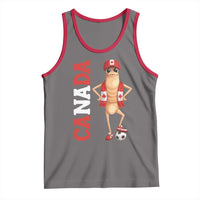 Canada Soccer Fan Marcus The Worm Tank Top Country Football Gift