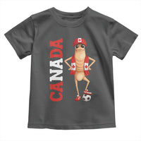 Canada Soccer Fan Marcus The Worm Toddler T Shirt Country Football Gift