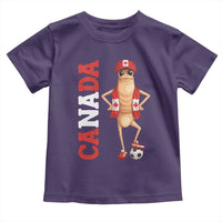 Canada Soccer Fan Marcus The Worm Toddler T Shirt Country Football Gift