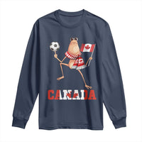 Funny Marcus The Worm Long Sleeve Shirt Canadian Pride Soccer Gift