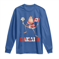Funny Marcus The Worm Long Sleeve Shirt Canadian Pride Soccer Gift