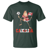 Funny Marcus The Worm T Shirt Canadian Pride Soccer Gift
