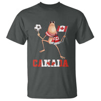 Funny Marcus The Worm T Shirt Canadian Pride Soccer Gift