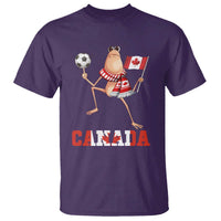 Funny Marcus The Worm T Shirt Canadian Pride Soccer Gift