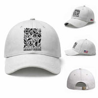 I Wear Black For My Mom Baseball Cap Melanoma Support Squad