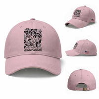 I Wear Black For My Mom Baseball Cap Melanoma Support Squad