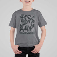 I Wear Black For My Mom T Shirt For Kid Melanoma Support Squad