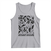 I Wear Black For My Mom Tank Top Melanoma Support Squad