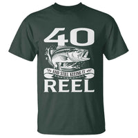 Still Keeping It Reel At 40 T Shirt Fisherman Birthday Gift
