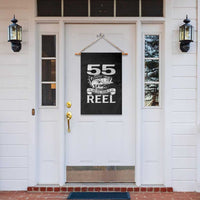Still Keeping It Reel At 55 Garden Flag Fisherman Birthday Gift