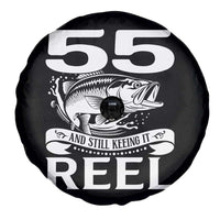 Still Keeping It Reel At 55 Spare Tire Cover Fisherman Birthday Gift