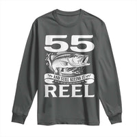 Still Keeping It Reel At 55 Long Sleeve Shirt Fisherman Birthday Gift
