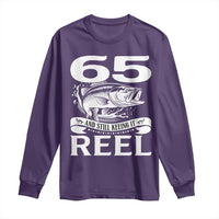 Still Keeping It Reel At 65 Long Sleeve Shirt Fisherman Birthday Gift