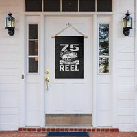 Still Keeping It Reel At 75 Garden Flag Fisherman Birthday Gift