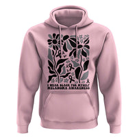 Melanoma Awareness Hoodie I Wear Black For Myself Skin Cancer Survivor