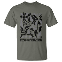 Melanoma Awareness T Shirt I Wear Black For Myself Skin Cancer Survivor
