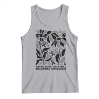 Melanoma Awareness Tank Top I Wear Black For Myself Skin Cancer Survivor
